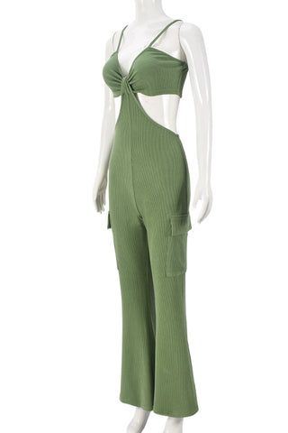 Strappy Cutout Jumpsuit