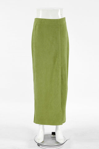 Chic Midi Skirt with Slit