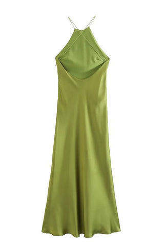 Spaghetti Strap Casual Maxi Dress
