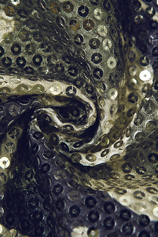 Sequin-Embellished Halter Tank