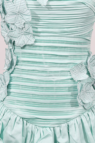 Strapless Tiered Casual Dress