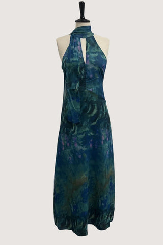 Halter Neck Maxi Dress