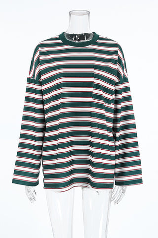 Striped Long-Sleeve T-Shirt