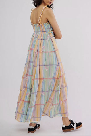 Tie-Strap Flowy Dress