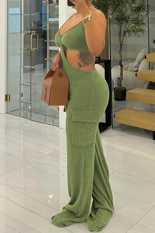 Strappy Cutout Jumpsuit