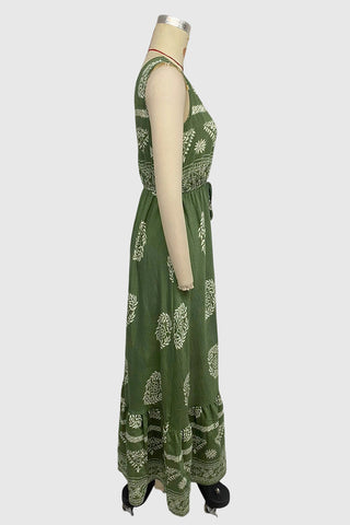 Bohemian Sleeveless Maxi Dress