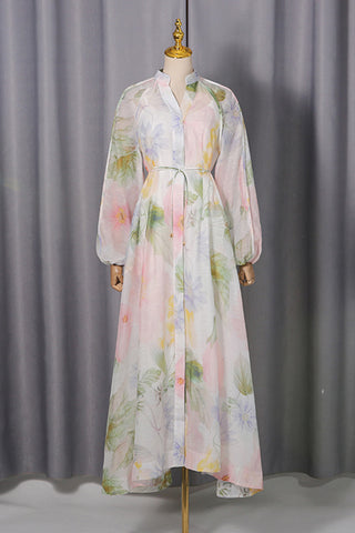 Floral Print Maxi Dress