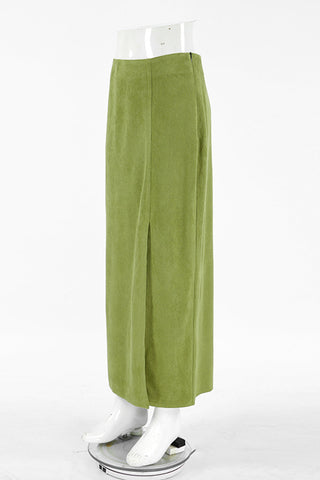 Chic Midi Skirt with Slit
