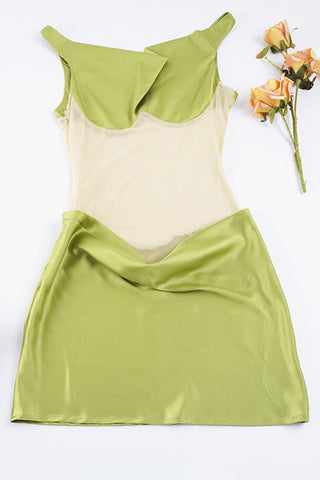 Draped Mini Dress