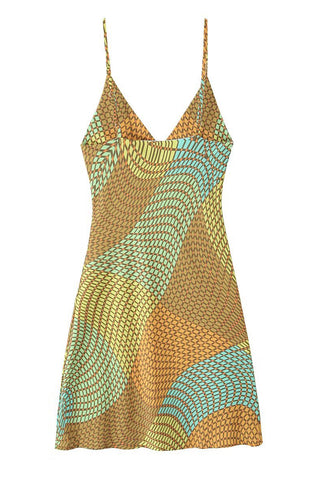 Abstract Print Cami Dress