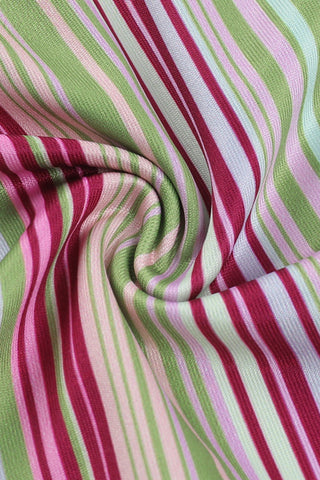 Polka Dot and Striped Tank Top