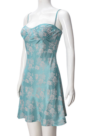 Spaghetti Strap Floral Casual Dress