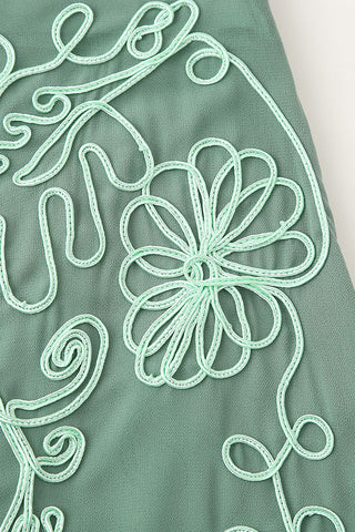 Floral Detail Mini Skirt