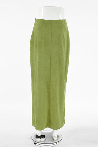 Chic Midi Skirt with Slit