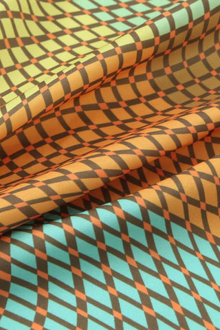 Abstract Print Cami Dress