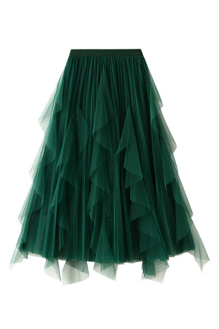 Flowing Layered Casual Skirt