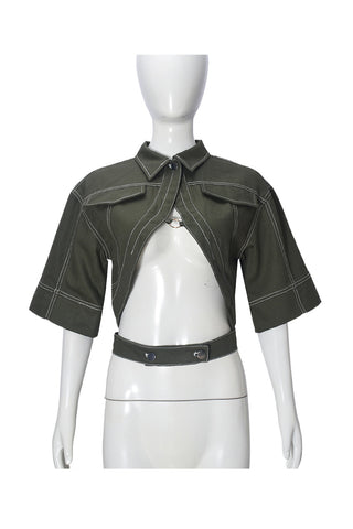 Chic Cutout Blazer Jacket