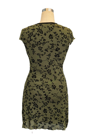 Floral V-Neck Mini Dress