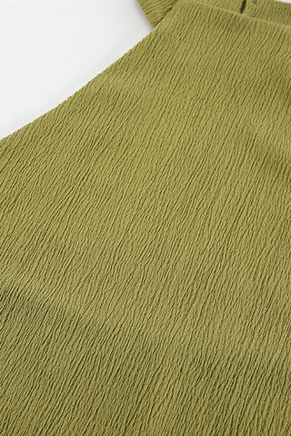 Elegant High Neck Pants Set