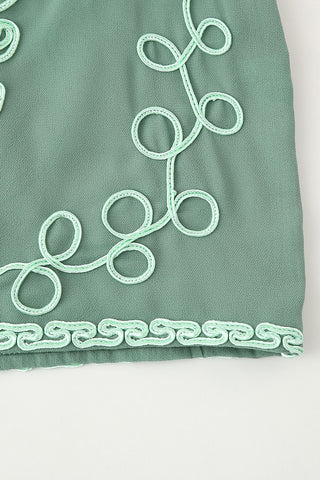 Floral Detail Mini Skirt