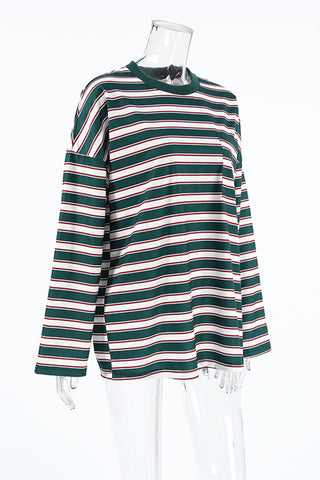 Striped Long-Sleeve T-Shirt