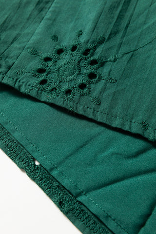 Eyelet Boho Mini Dress