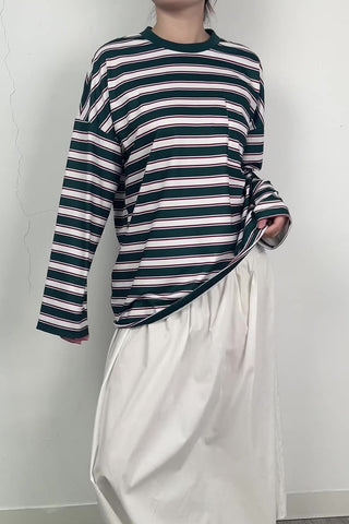 Striped Long-Sleeve T-Shirt