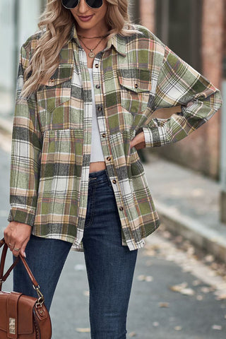 Casual Plaid Long Sleeve Shirt