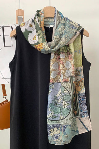 Patterned Scarf Accent for Any Outfit