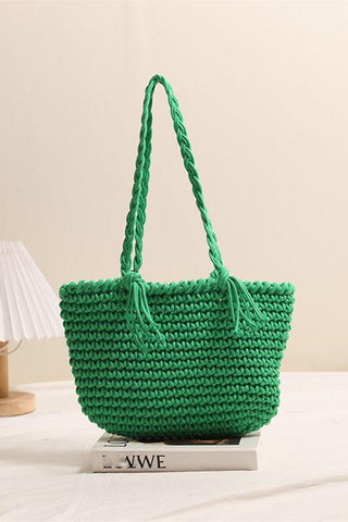 Stylish Braided Handbag