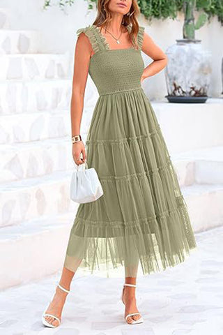 Elegant Tiered Sundress