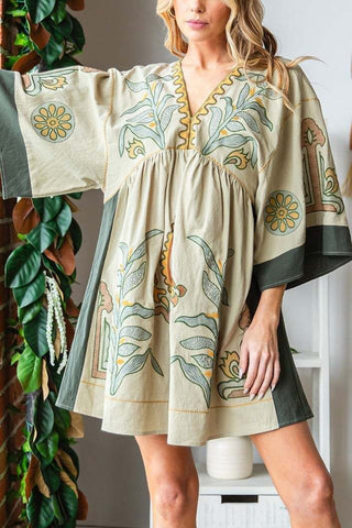 Bohemian Shift Dress