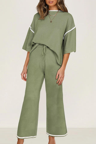 Contrast Trim 2pcs Set