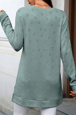 Longline Crew Neck T-Shirt