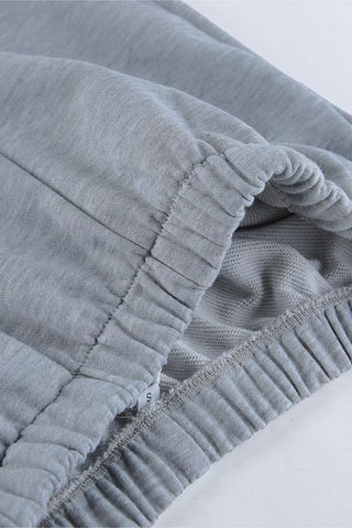 Hooded Zip-Up Pants Set
