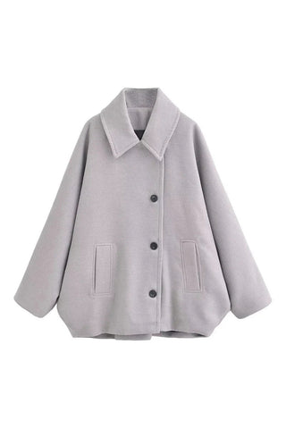 Classic Button-Front Blazer