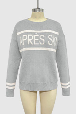 Graphic Knit Sweater