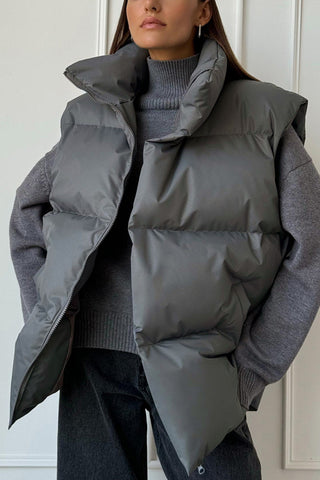Sleeveless Puffer Vest