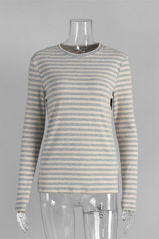 Classic Striped Long Sleeve T-Shirt