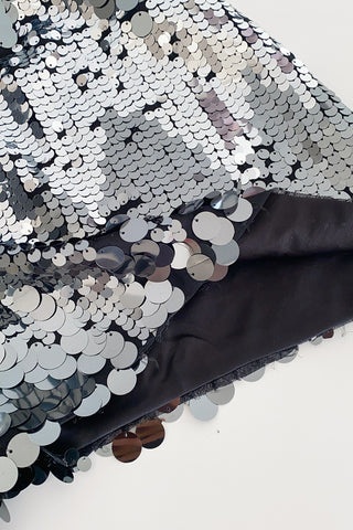 Sequin Night-Out Mini Skirt