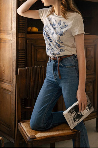 Graphic Print Casual T-Shirt