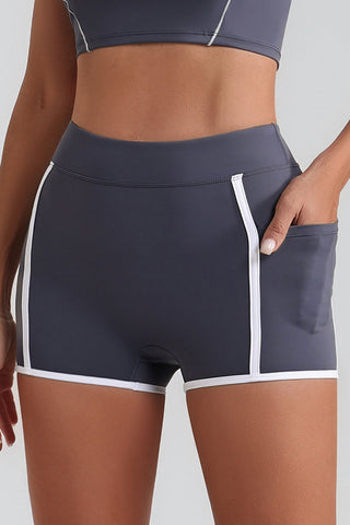 High-Waist Active Casual Shorts