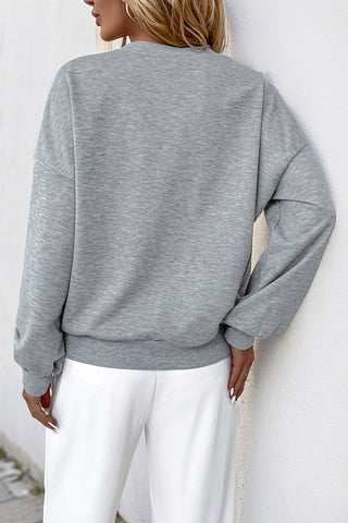 Cutout Floral Design Top