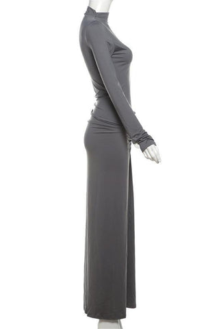 Elegant Ruched Evening Dress