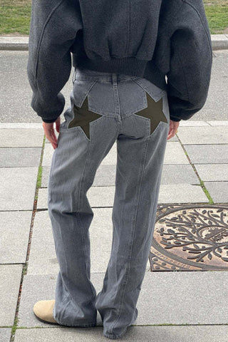 Star-Accent Casual Pants