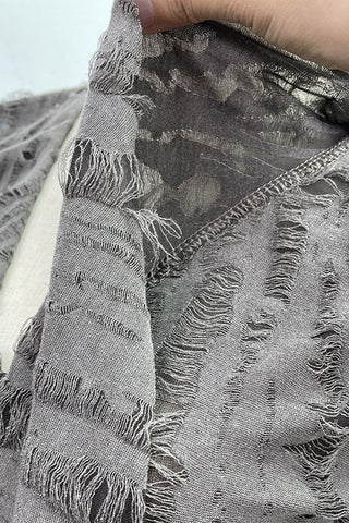 Tie-Front Ruffled Blouse