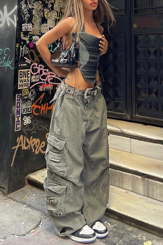 Urban Cargo Pocket Casual Pants