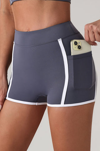 High-Waist Active Casual Shorts