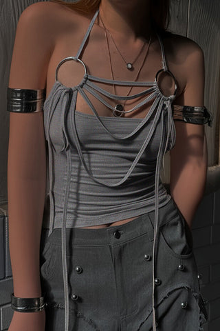 Strappy Ring Detail Cami Top