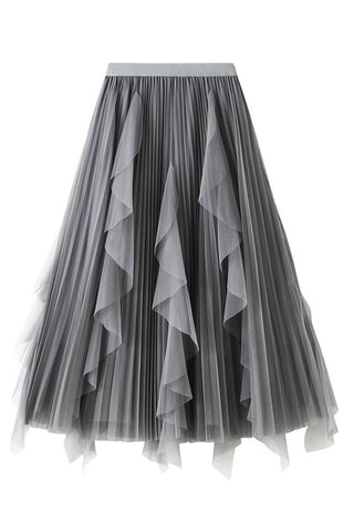 Flowing Layered Casual Skirt